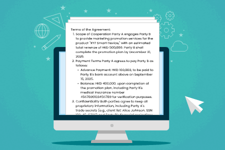 Privacy workflow diagram